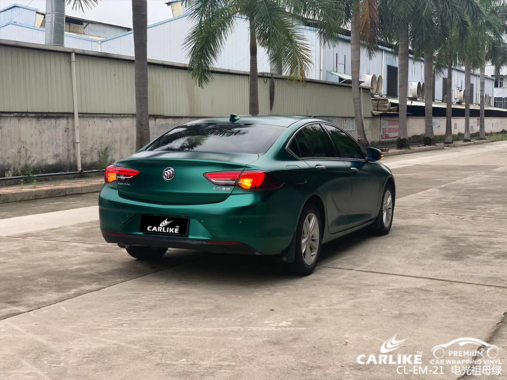 CARLIKE卡莱克™CL-EM-21别克金属电光祖母绿汽车改色膜岳阳贴膜案例图