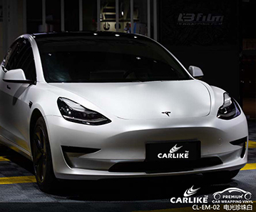 CARLIKE卡莱克™CL-EM-02特使拉电光珍珠白汽车改色