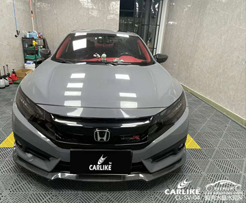 CARLIKE卡莱克™CL-SV-04本田超亮水晶水泥灰车身施工贴膜