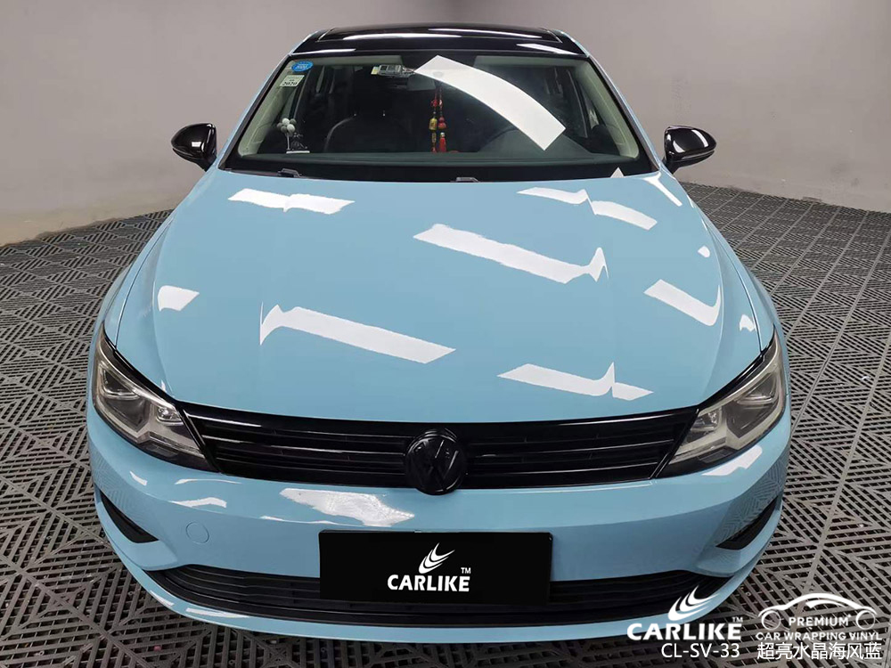 CARLIKE卡莱克™CL-SV-33大众超亮水晶海风蓝红全车贴膜